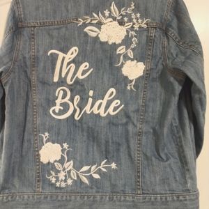 Bride to Be/The Bride Jean Jacket